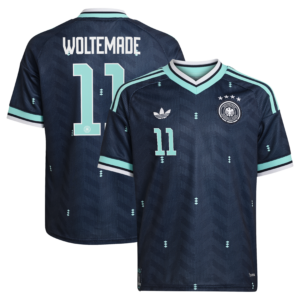 DFB Auswärtstrikot 2026 - Kinder mit Aufdruck Woltemade 11