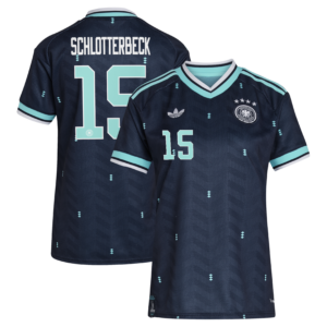 DFB Auswärtstrikot 2026 - Frauen mit Aufdruck Schlotterbeck 15