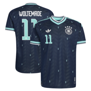 DFB Auswärtstrikot Authentic 2026 mit Aufdruck Woltemade 11