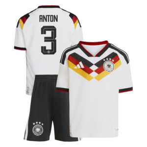 Deutschland 26 Replica Heim-Set für Kinder mit Aufdruck Anton 2