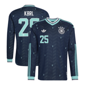 DFB Long Sleeve Auswärtstrikot Authentic 2026 mit Aufdruck Karl 25