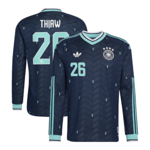 DFB Long Sleeve Auswärtstrikot Authentic 2026 mit Aufdruck Thiaw 26