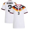 Deutschland 26 Heimtrikot - 2 Sterne - Frauen mit Aufdruck Hendrich 3