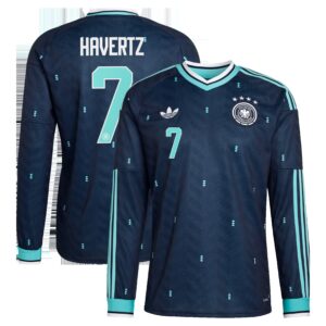 DFB Auswärtstrikot 2026 - Langarm mit Aufdruck Havertz 7