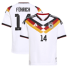Authentisches Deutschland 26 Heimtrikot - Kinder mit Aufdruck Führich 14