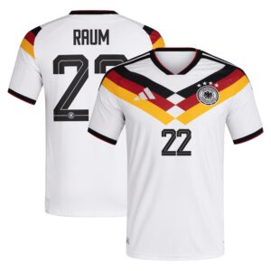 Authentisches Deutschland 26 Heimtrikot mit Aufdruck Raum 22