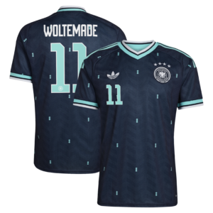 DFB Auswärtstrikot 2026 mit Aufdruck Woltemade 11