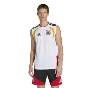 Deutschland 26 Pro Ärmelloses Trainingstrikot - Weiß