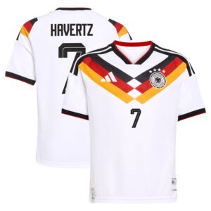 Authentisches Deutschland 26 Heimtrikot - Kinder mit Aufdruck Havertz 7