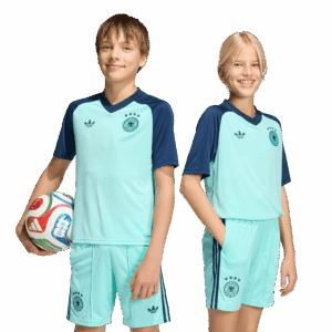 Deutschland 26 Aufwärmtrikot Auswärts - Blau - Kinder