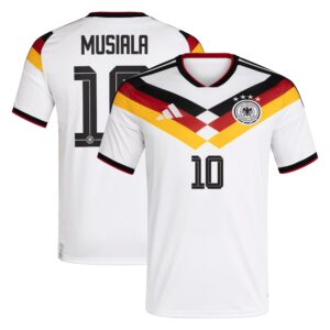 Deutschland 26 Heimtrikot mit Aufdruck Musiala 10