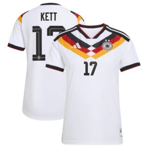 Offizielles Heim der deutschen Nationalmannschaft von für die Saison 2026 - 2 Sterne – Damen mit Aufdruck Kett 17
