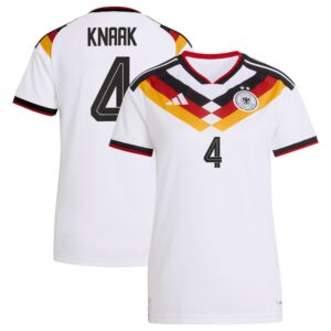 Deutschland 26 Heimtrikot - 2 Sterne - Frauen mit Aufdruck Knaak 4