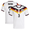 Deutschland 26 Heimtrikot mit Aufdruck Anton 2
