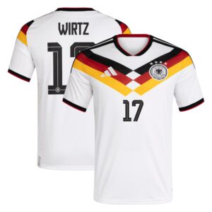 Deutschland 26 Heimtrikot mit Aufdruck Wirtz 17
