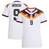 Deutschland 26 Heimtrikot - 2 Sterne - Frauen mit Aufdruck Nüsken 9