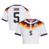 Kürzer geschnittenes Deutschland 26 Replica Heimtrikot mit Aufdruck Groß 5