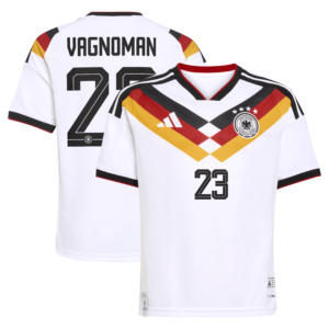 Authentisches Deutschland 26 Heimtrikot - Kinder mit Aufdruck Vagnoman 23