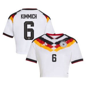 Kürzer geschnittenes Deutschland 26 Replica Heimtrikot mit Aufdruck Kimmich 6