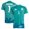 Deutschland 26 Replica Torwart-Heimtrikot mit Aufdruck Baumann 1