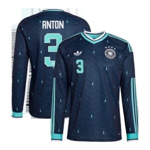 DFB Auswärtstrikot 2026 - Langarm mit Aufdruck Anton 2