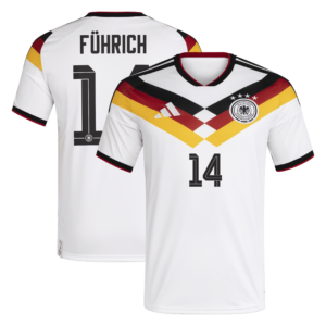 Deutschland 26 Heimtrikot mit Aufdruck Führich 14