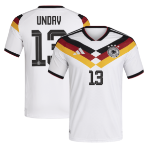 Authentisches Deutschland 26 Heimtrikot mit Aufdruck Undav 13