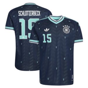 DFB Auswärtstrikot Authentic 2026 mit Aufdruck Schlotterbeck 15