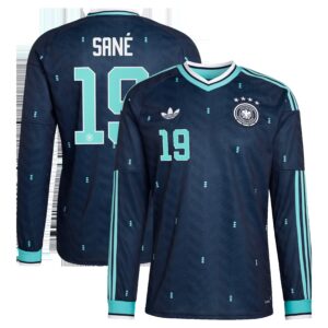 DFB Auswärtstrikot 2026 - Langarm mit Aufdruck Sané 19