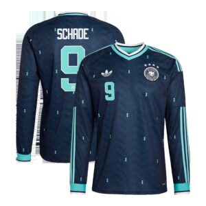DFB Auswärtstrikot 2026 - Langarm mit Aufdruck Schade 9