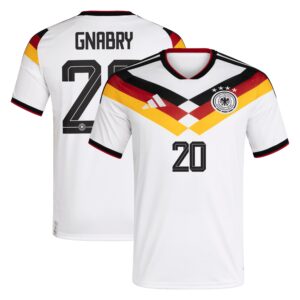 Deutschland 26 Heimtrikot mit Aufdruck Gnabry 20