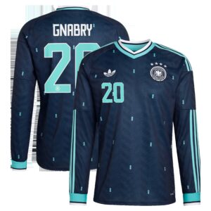 DFB Auswärtstrikot 2026 - Langarm mit Aufdruck Gnabry 20