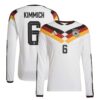 Deutschland 26 Authentic langärmeliges Heimtrikot  mit Aufdruck Kimmich 6