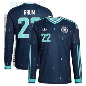 DFB Auswärtstrikot 2026 - Langarm mit Aufdruck Raum 22