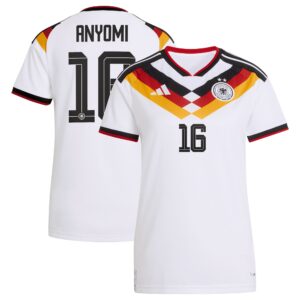 Deutschland 26 Heimtrikot - 2 Sterne - Frauen mit Aufdruck Anyomi 16