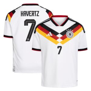 Deutschland 26 Heimtrikot Replica - Kinder mit Aufdruck Havertz 7