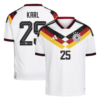 Deutschland 26 Heimtrikot Replica - Kinder mit Aufdruck Karl 25