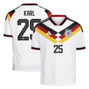 Deutschland 26 Heimtrikot Replica - Kinder mit Aufdruck Karl 25