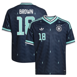 DFB Auswärtstrikot 2026 - Kinder mit Aufdruck Brown 18