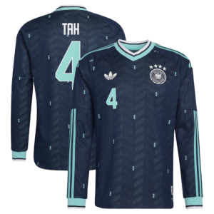 DFB Long Sleeve Auswärtstrikot Authentic 2026 mit Aufdruck Tah 4