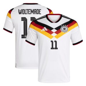 Deutschland 26 Heimtrikot mit Aufdruck Woltemade 11