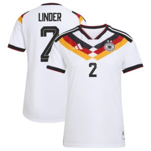 Offizielles Heim der deutschen Nationalmannschaft von für die Saison 2026 - 2 Sterne – Damen mit Aufdruck Linder 2