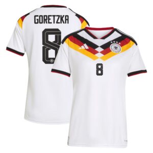 Deutschland 26 Heimtrikot - Frauen mit Aufdruck Goretzka 8