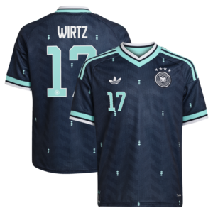 DFB Auswärtstrikot 2026 - Kinder mit Aufdruck Wirtz 17