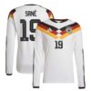 Deutschland 26 Authentic langärmeliges Heimtrikot  mit Aufdruck Sané 19
