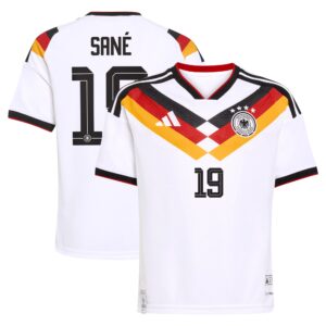 Authentisches Deutschland 26 Heimtrikot - Kinder mit Aufdruck Sané 19