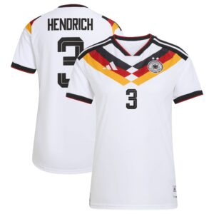 Offizielles Heim der deutschen Nationalmannschaft von für die Saison 2026 - 2 Sterne – Damen mit Aufdruck Hendrich 3