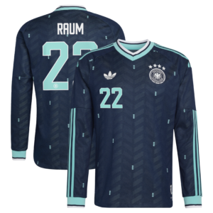 DFB Long Sleeve Auswärtstrikot Authentic 2026 mit Aufdruck Raum 22