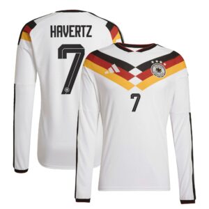 Deutschland 26 Authentic langärmeliges Heimtrikot  mit Aufdruck Havertz 7