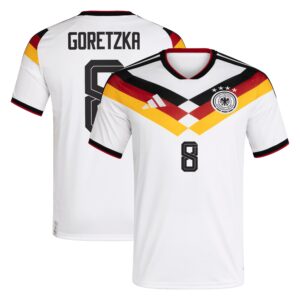Deutschland 26 Heimtrikot mit Aufdruck Goretzka 8